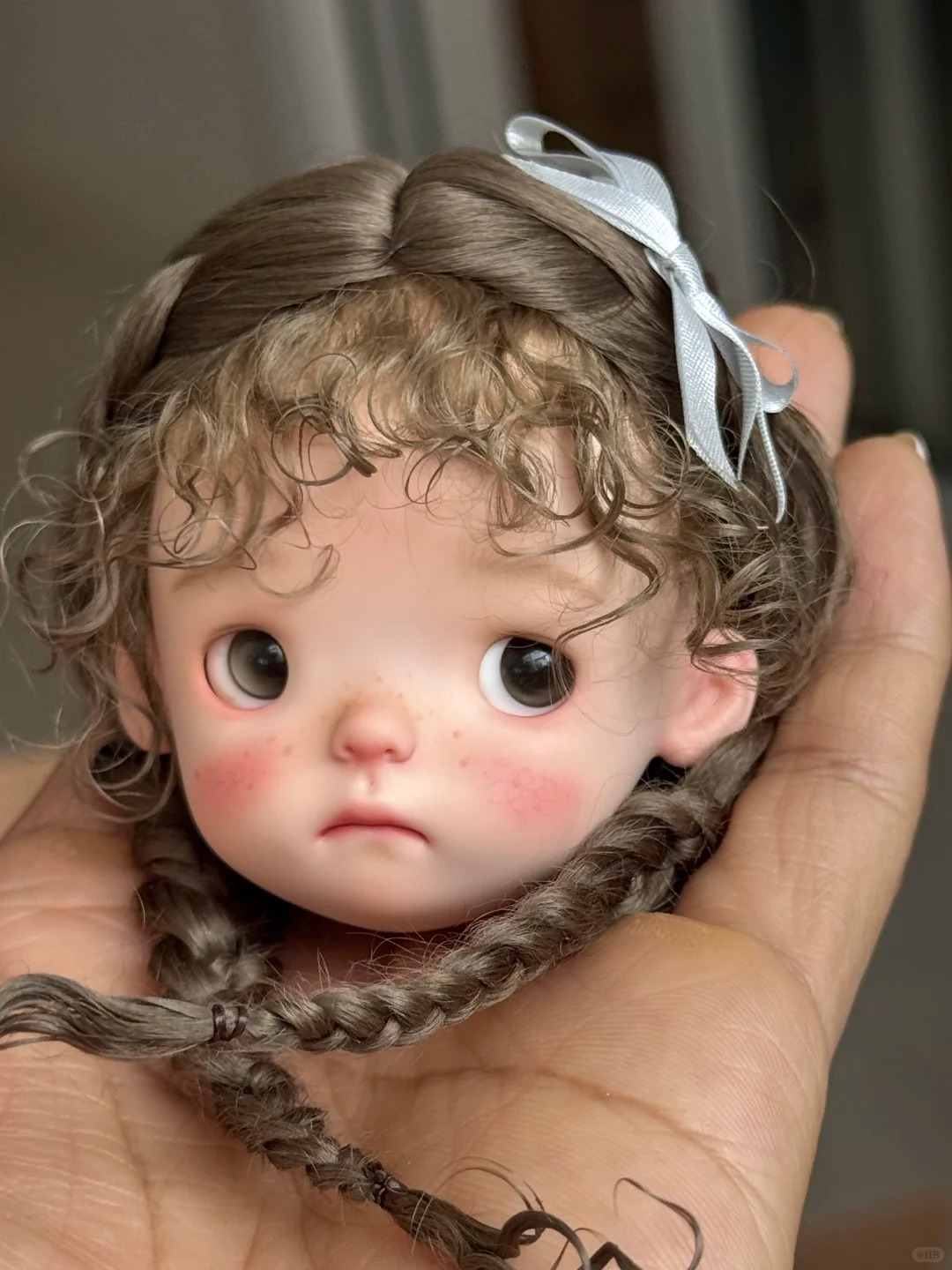 Just Beauty Makeup - Głowa lalki BJD Amber 1/6 SD