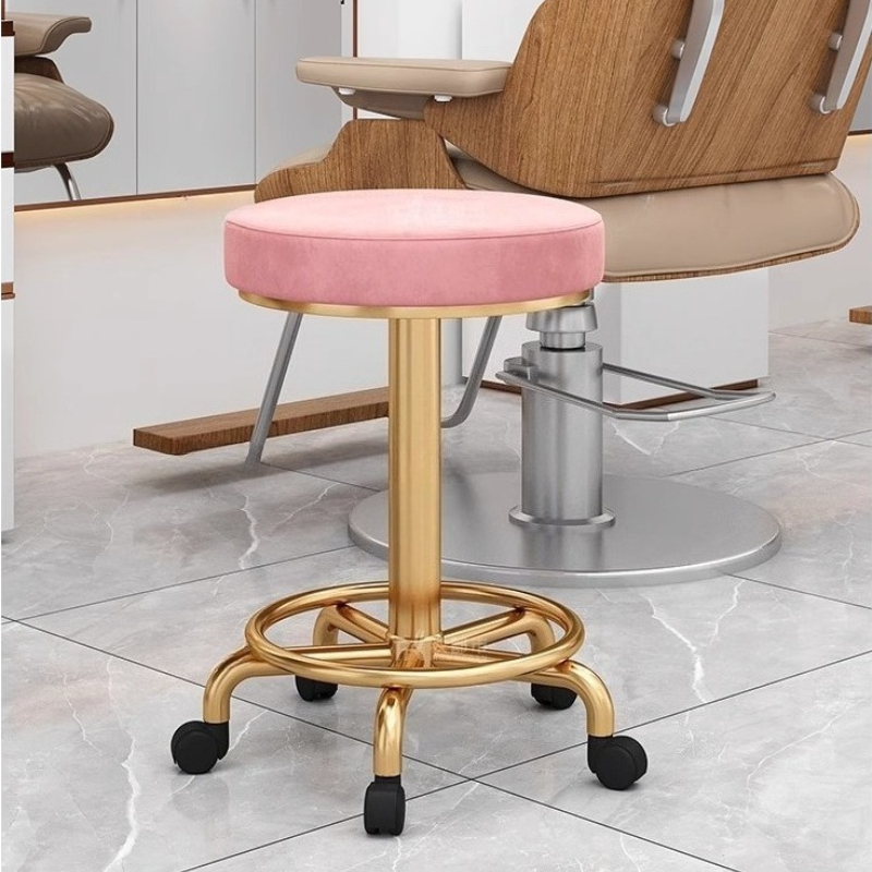 Beauty Makeup Bar - Nowoczesny prosty stołek kosmetyczny Profesjonalny obrotowy