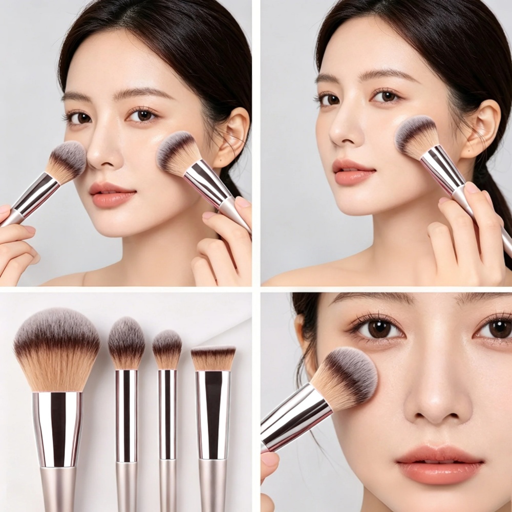 Beauty Makeup Tools Use - Zestaw 10 pędzli do makijażu premium