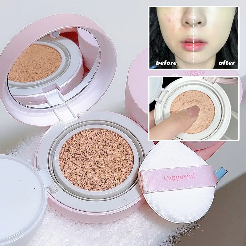 Concealer Full Coverage - Cappuvini BB Cream Air Cushion Foundation