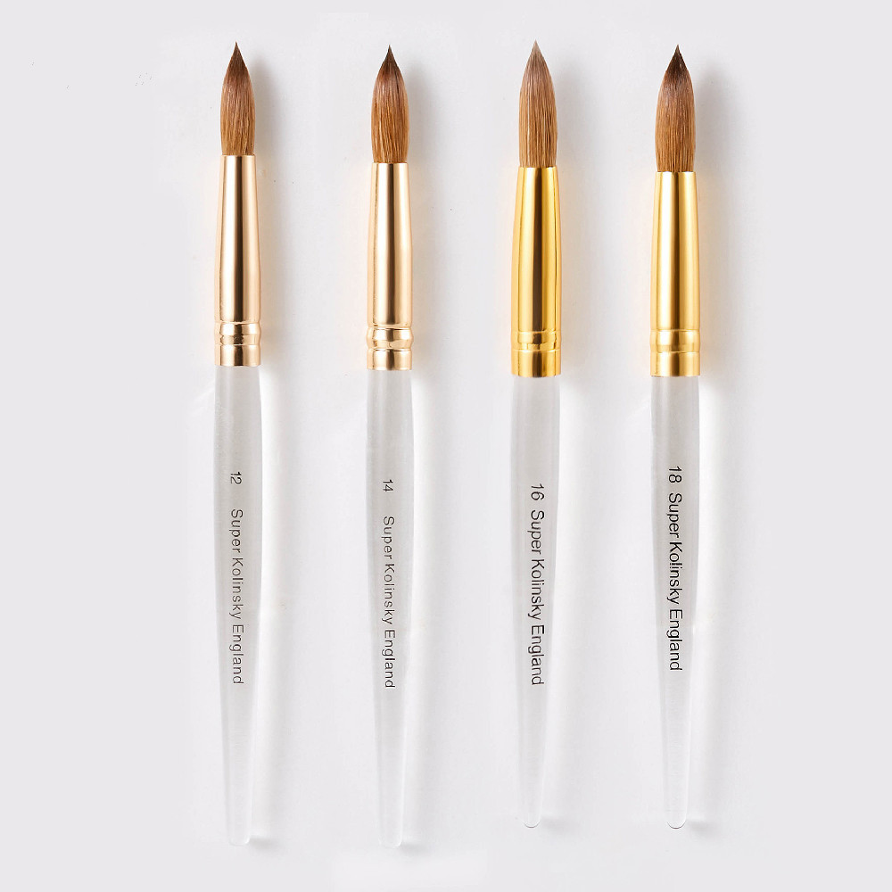 Blush Brush Kabuki - Pędzel do zdobienia paznokci narzędzie do