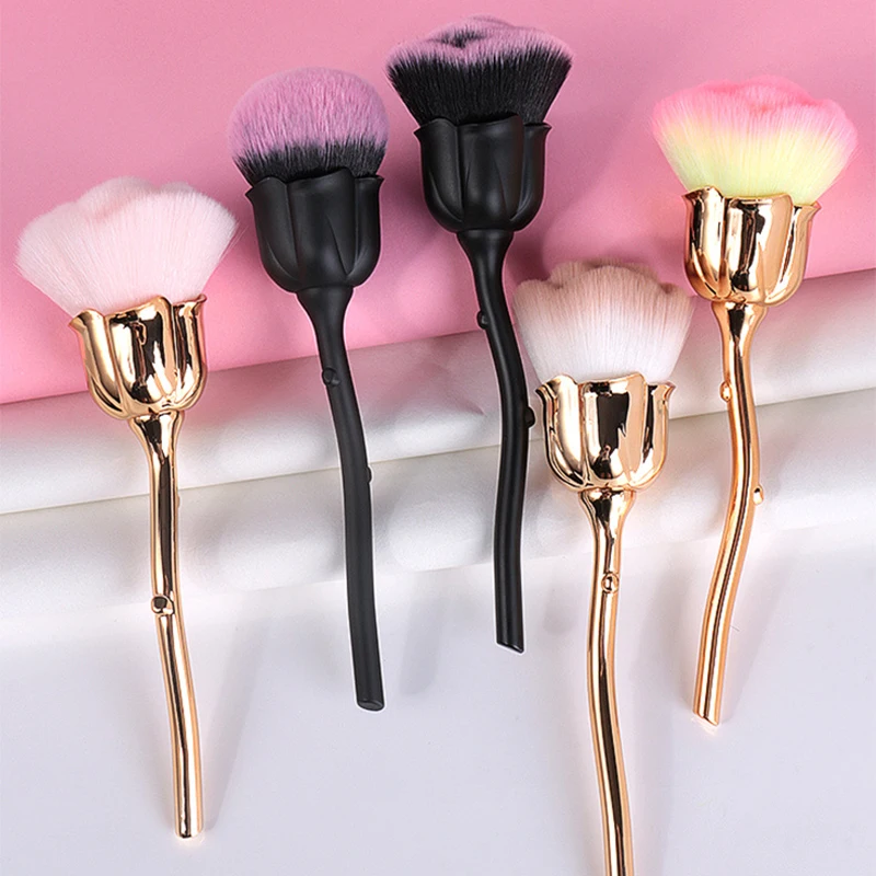 Beauty Rose Makeup - Róża Kwiat Kształt Luźny Puder Podkład