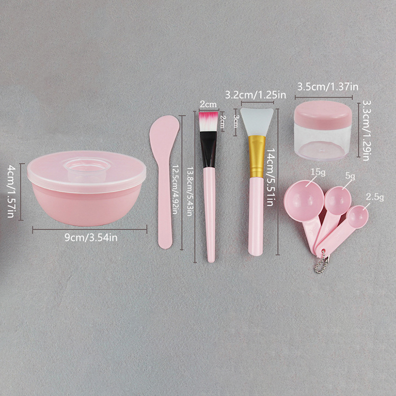 Beauty Makeup Bar - Zestaw do maseczek: szczoteczka do twarzy,