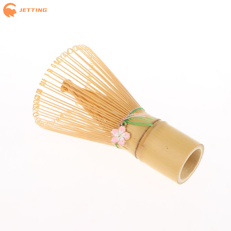 Blush Brush Kabuki - Japoński Ceremonialny Bambusowy Chasen do Matcha,