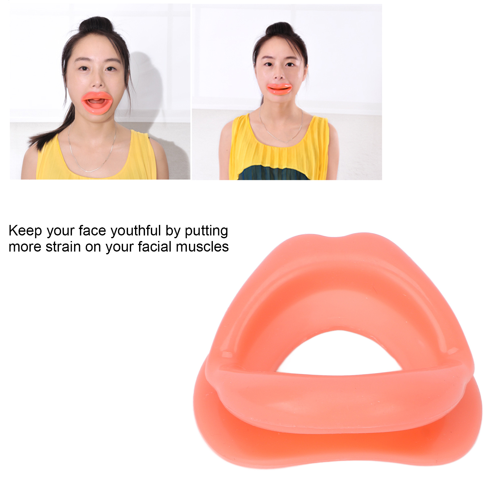 Face Massager - Silikonowy gumowy przyrząd do masażu twarzy,