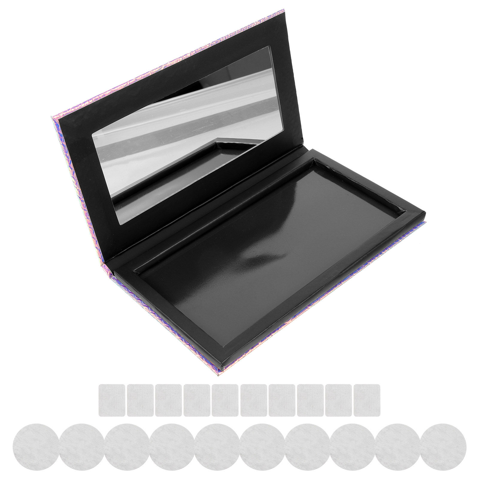 Eyeshadow Palette - 1 Zestaw Magnetyczna Pusta Paleta na