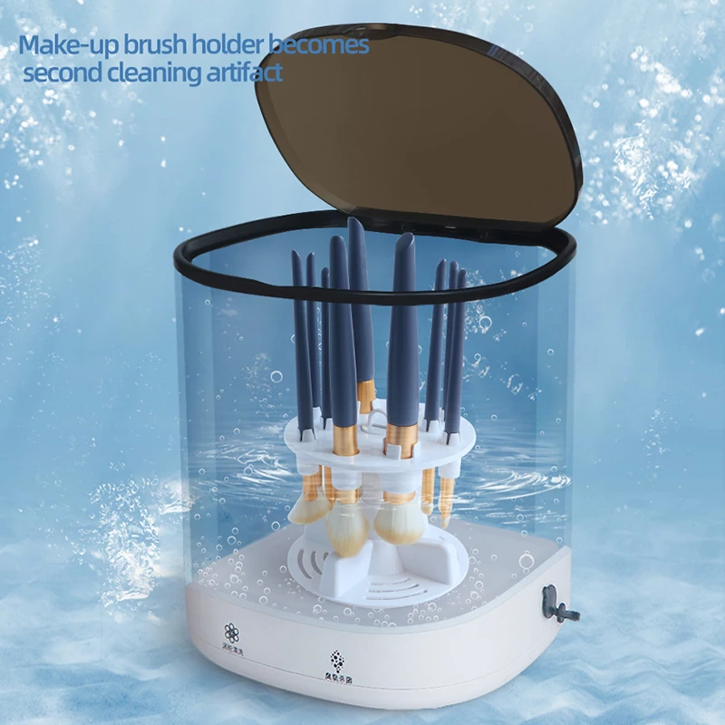 Beauty Makeup Tools Use - Elektryczna szczoteczka do czyszczenia pędzli do