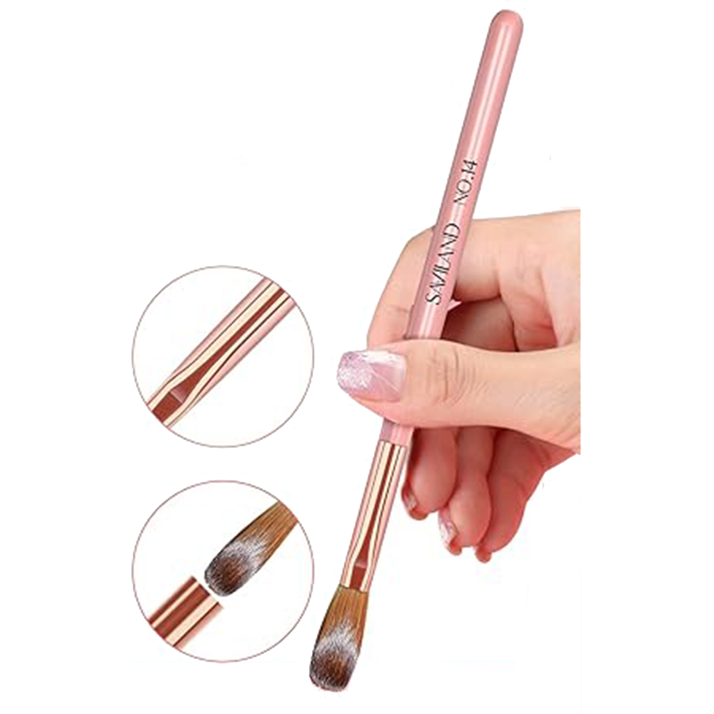Zestaw 3 szt. Różowy uchwyt ak – Blush Brush Kabuki recenzja i cena