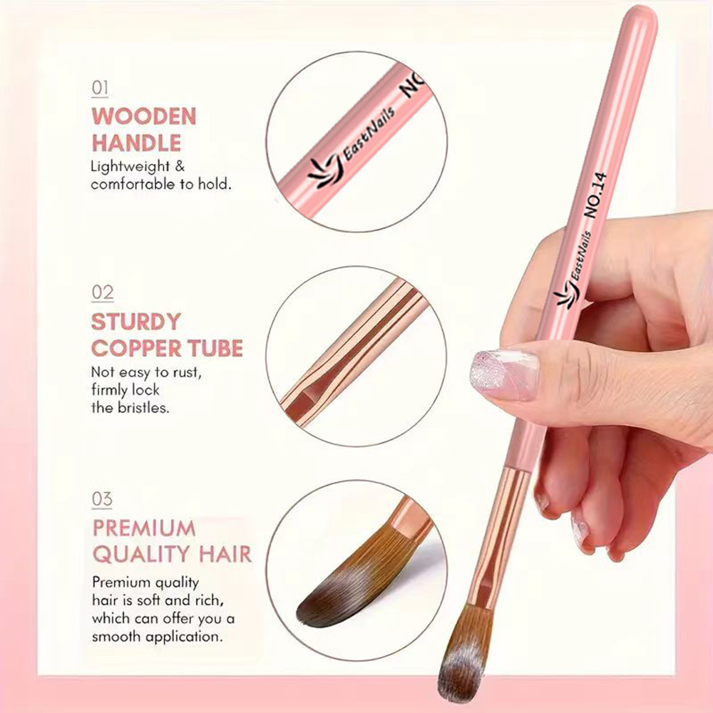 Zestaw 3 szt. Różowy uchwyt ak – Blush Brush Kabuki recenzja i cena