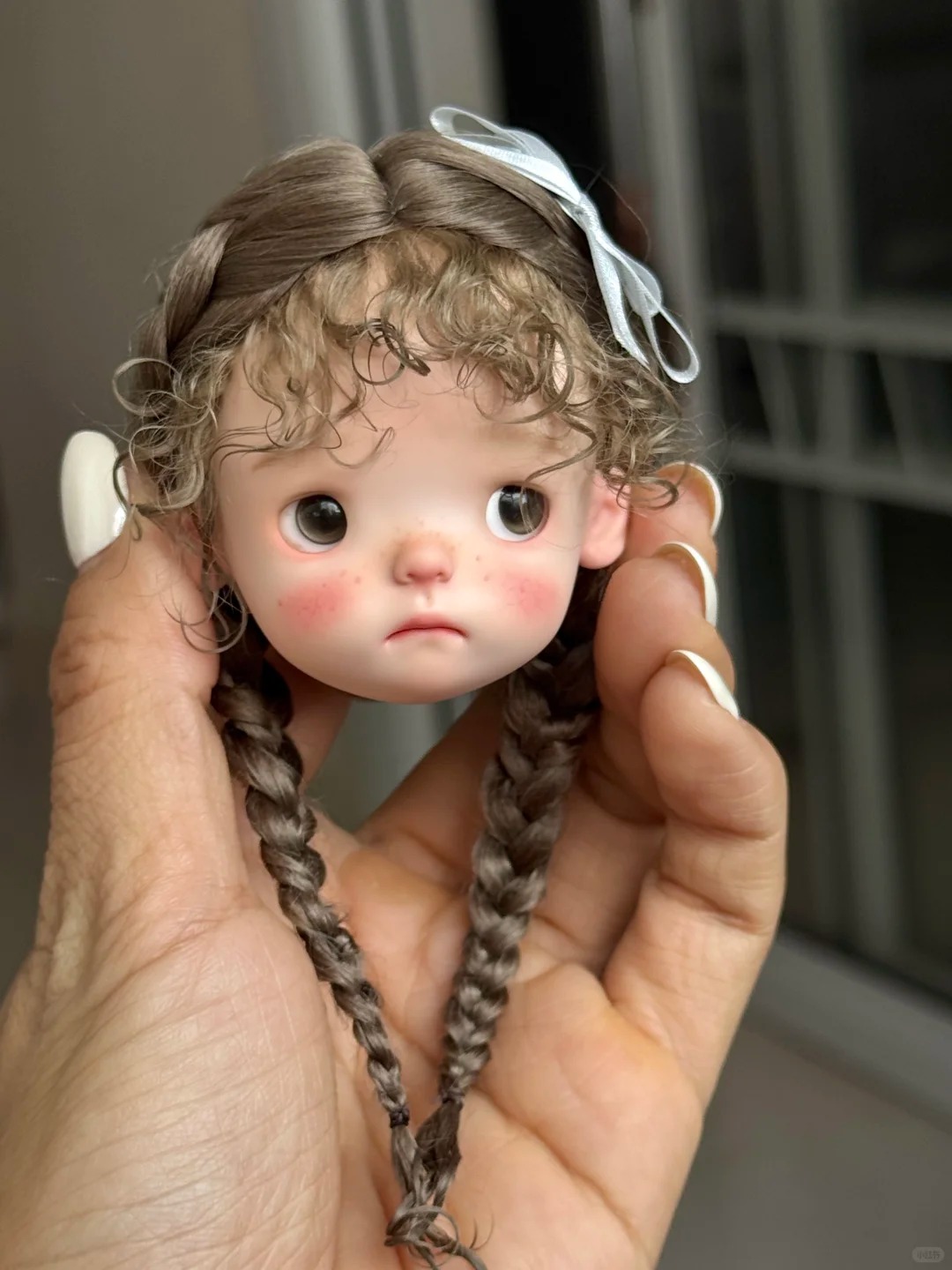 Głowa lalki BJD Amber 1/6 SD x – Just Beauty Makeup recenzja i cena