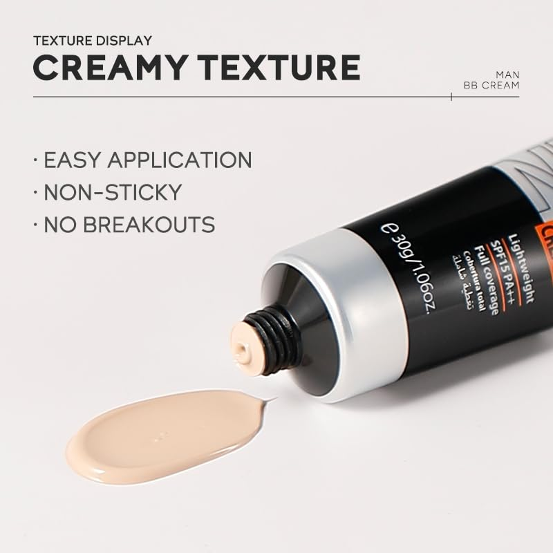Męski krem BB - pełne pokrycie – Concealer Full Coverage recenzja i cena