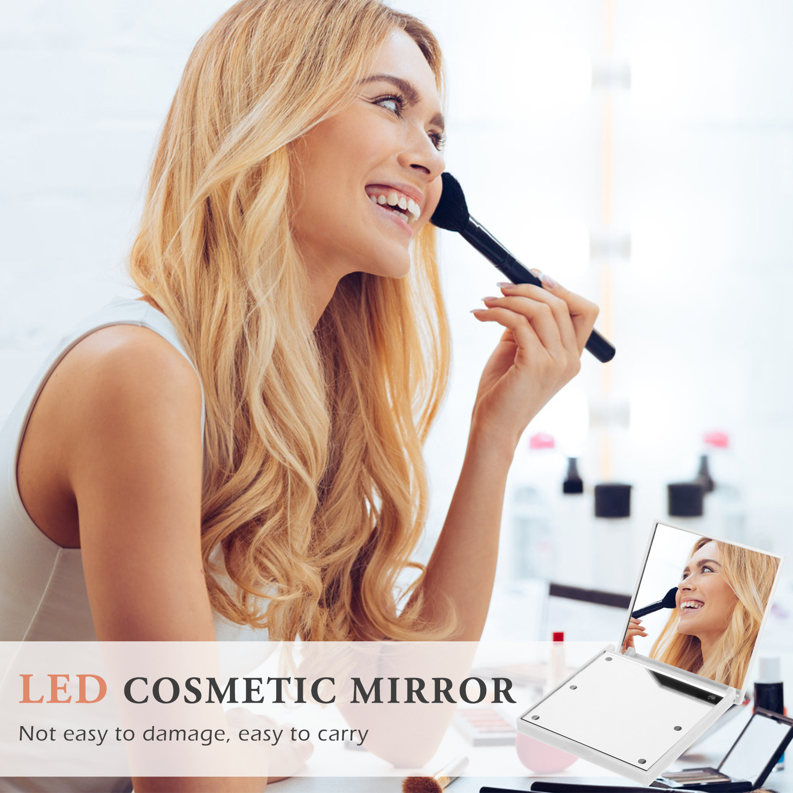 Mini składane przenośne luster – Beauty Makeup Hd recenzja i cena