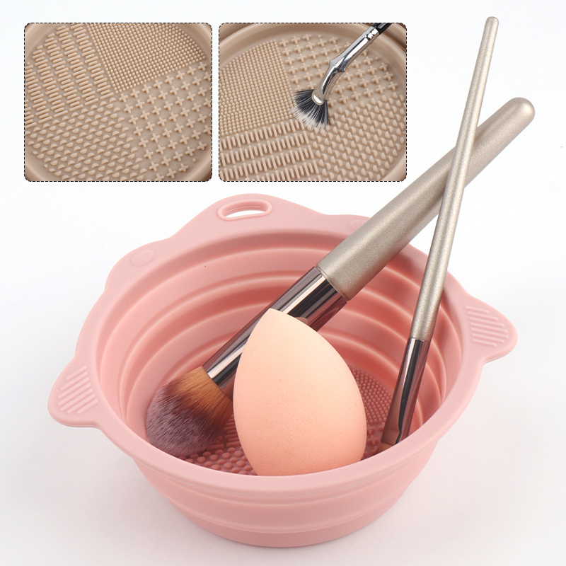 Składana silikonowa miseczka d – Beauty Makeup Tools Use recenzja i cena
