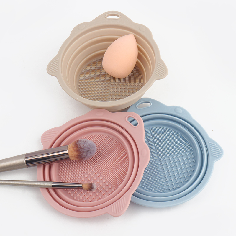 Składana silikonowa miseczka d – Beauty Makeup Tools Use recenzja i cena