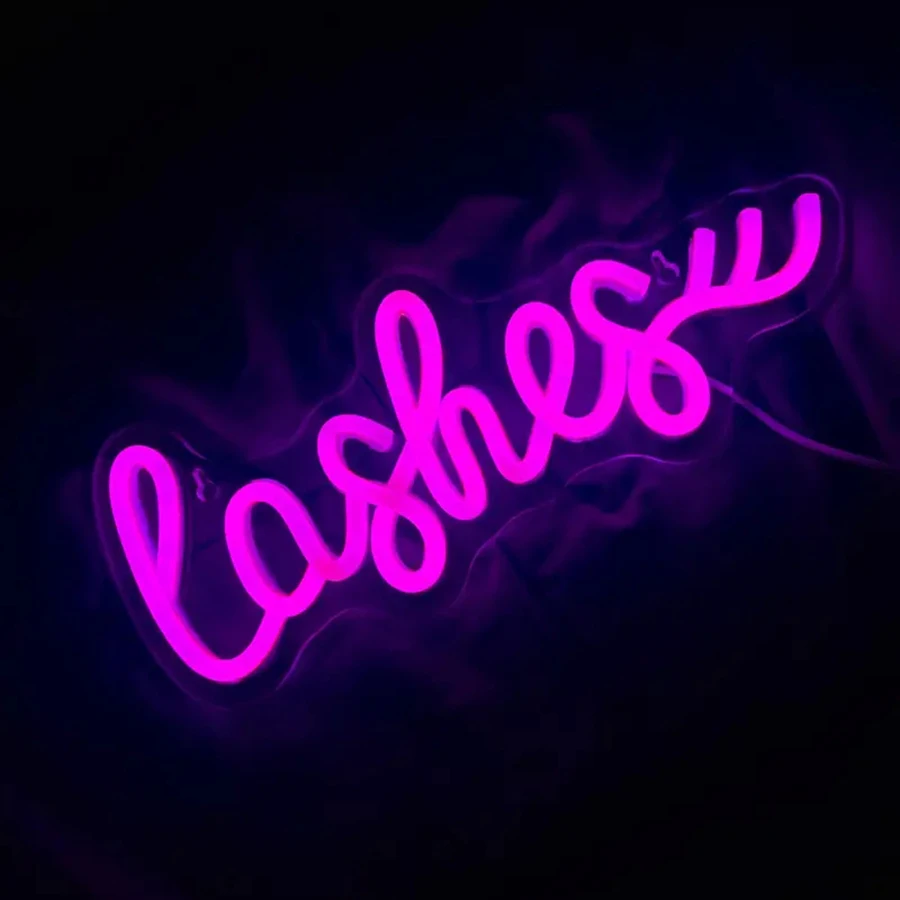 Neon Sign Eyelashes Light Pink – Beauty Makeup Bar recenzja i cena