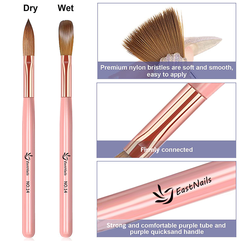 【3 szt. akrylowych pędzli do p – Blush Brush Kabuki recenzja i cena