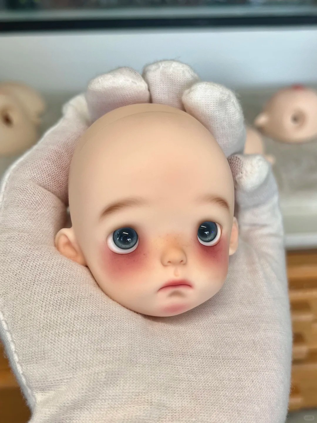 Głowa lalki BJD Amber 1/6 SD n – Just Beauty Makeup recenzja i cena