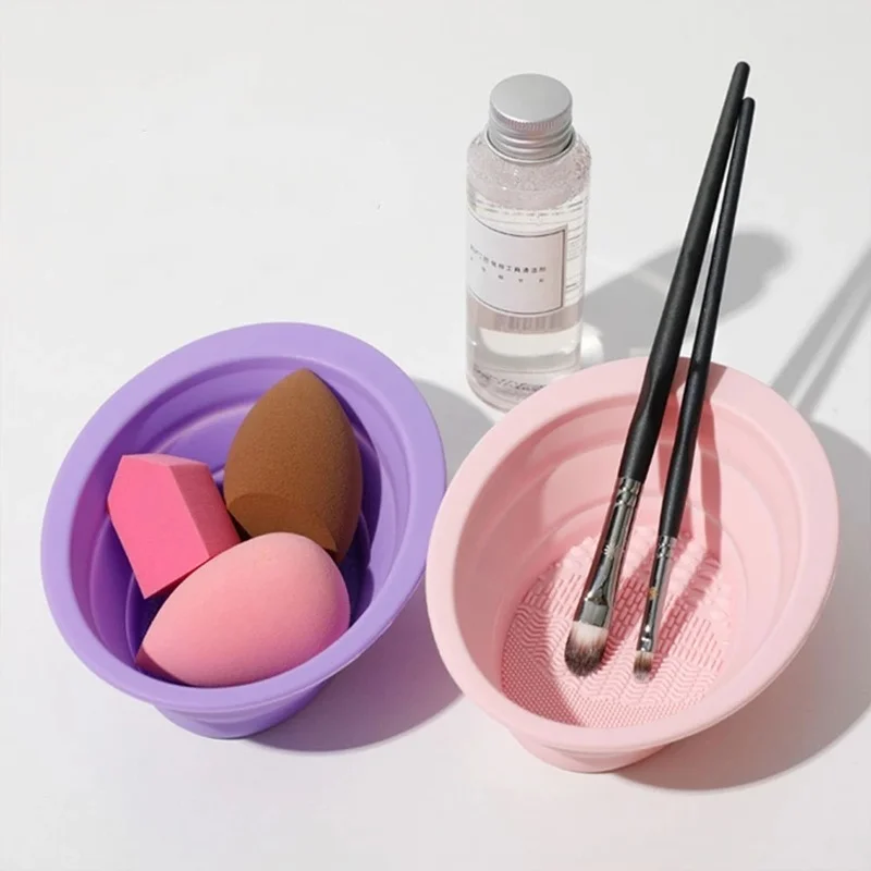 Składana silikonowa miseczka d – Beauty Makeup Tools Use recenzja i cena
