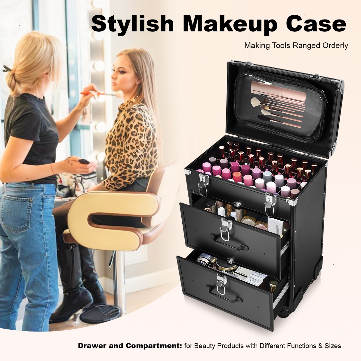 Profesjonalny kuferek dla wiza – Beauty Makeup Bar recenzja i cena