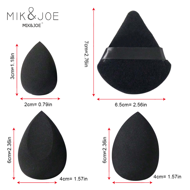 Zestaw 6 gąbek do makijażu, mi – Beauty Makeup Tools Use recenzja i cena